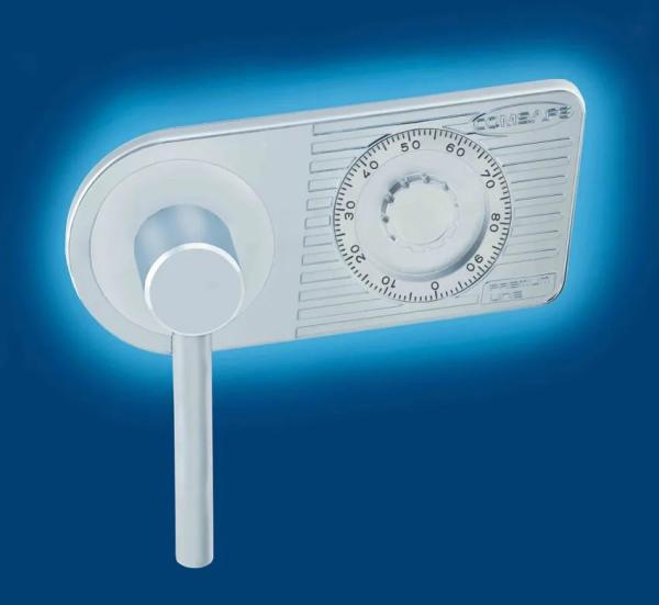 Rottner feuersicherer Stahlbüroschrank S2 Office 3 Fire Premium Zahlenkombinationsschloss lichtgrau T05652